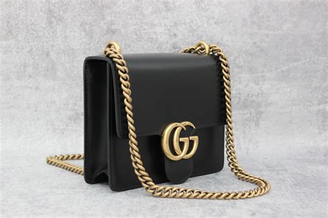 small gold camellia gucci bag with gold chain|Designer Chain Shoulder Bags .